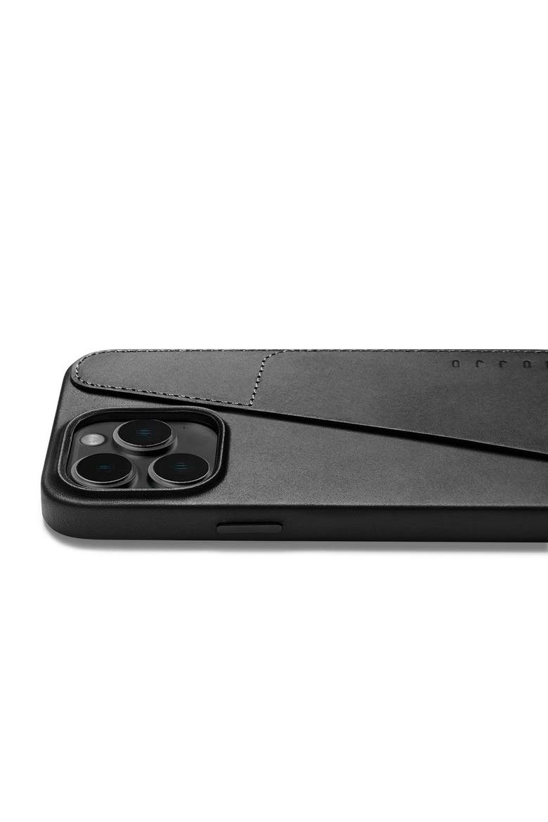 Full Leather Wallet Case for iPhone 14 Pro Max, Alternate, color, Black