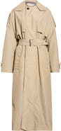Marni Water Repellent Belted Nylon Blend Trench Coat