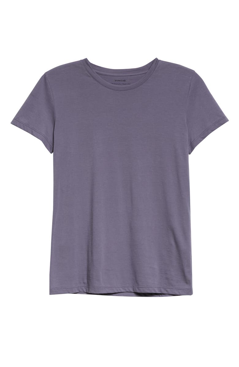 Vince Essential Crewneck Top, Alternate, color,