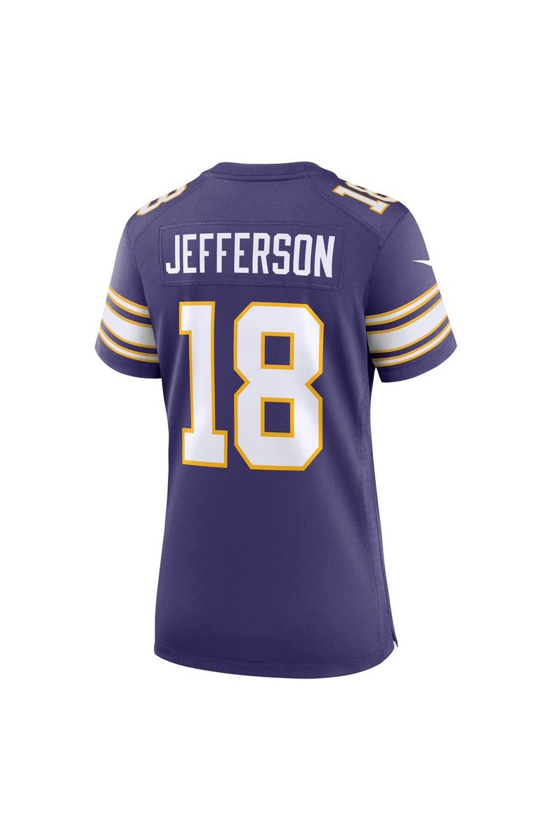 Nike Women's Nike Justin Jefferson Purple Minnesota Vikings Player Jersey, Alternate, color, Purple