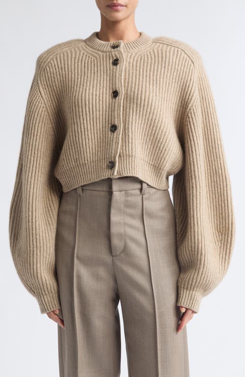 The Cadogan Cropped Cashmere Cardigan