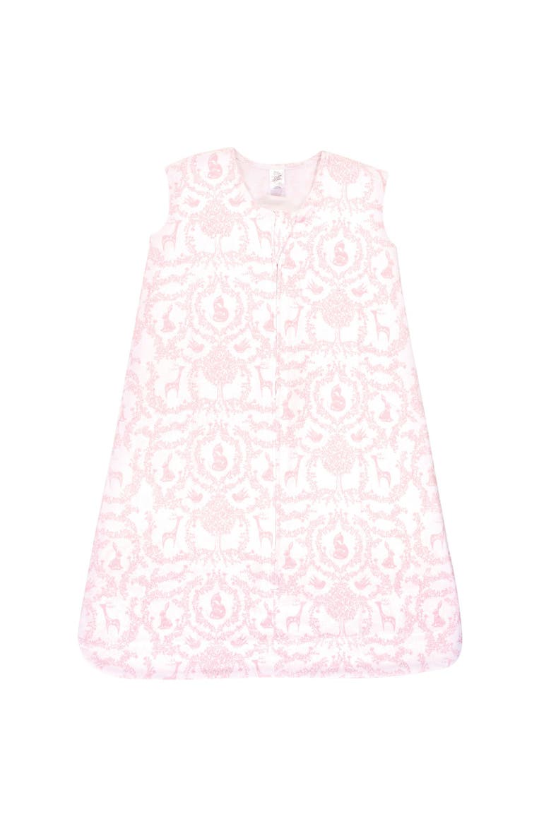 Sleeveless Jersey Cotton Wearable Blanket, Main, color, Lace Garden
