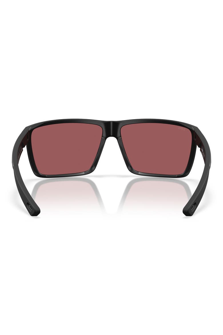 Rincon II 64mm Sunglasses, Alternate, color, MATTE BLACK / GOLD MIRROR 580G