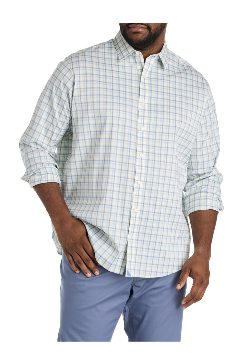Big & Tall Pendelton Performance Sport Shirt, Main, color, YELLOW
