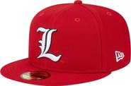 New Era Men's New Era Red Louisville Cardinals 59FIFTY Fitted Hat