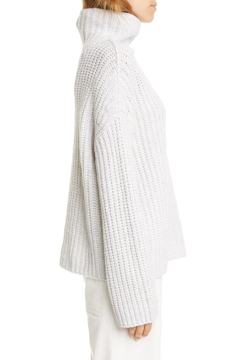 Vince Lofty Wool Blend Funnel Neck Sweater, Alternate, color, 