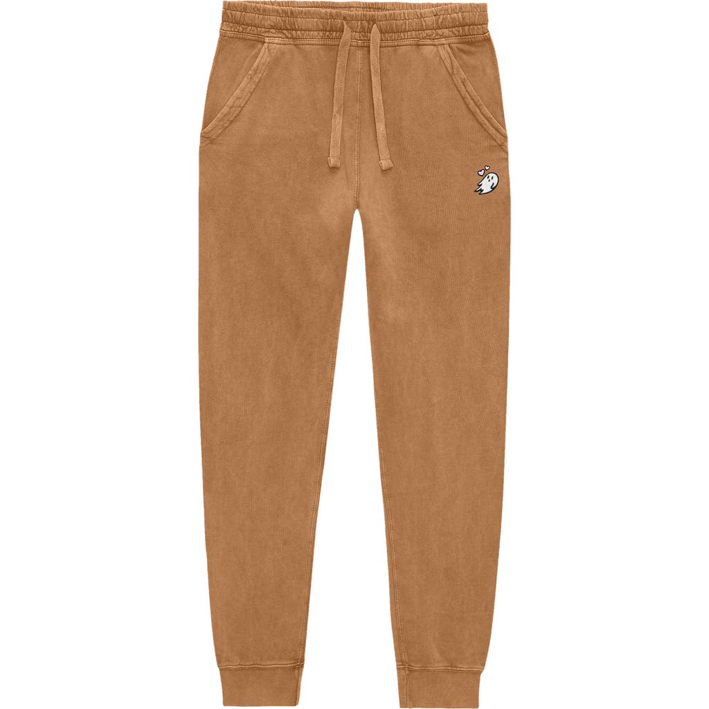 Dalix Womens Heartly Ghost Midweight Washed Jogger Pant