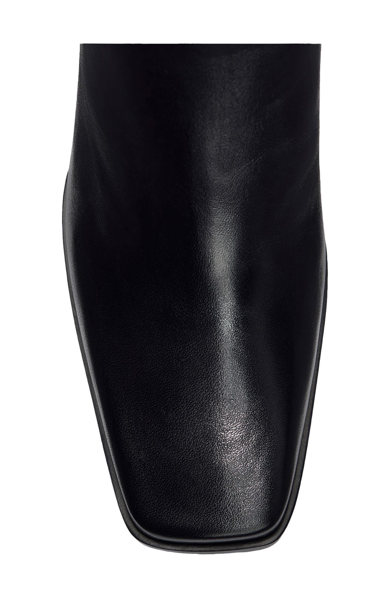 Claudette Leather Ankle Boot, Alternate, color, BLACK LEATHER