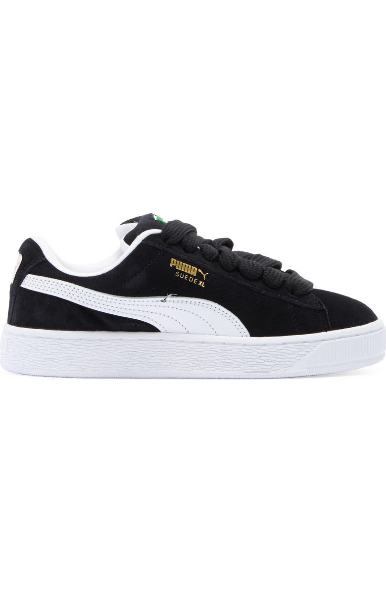 PUMA Kids' Suede XL Sneaker, Alternate, color, Black