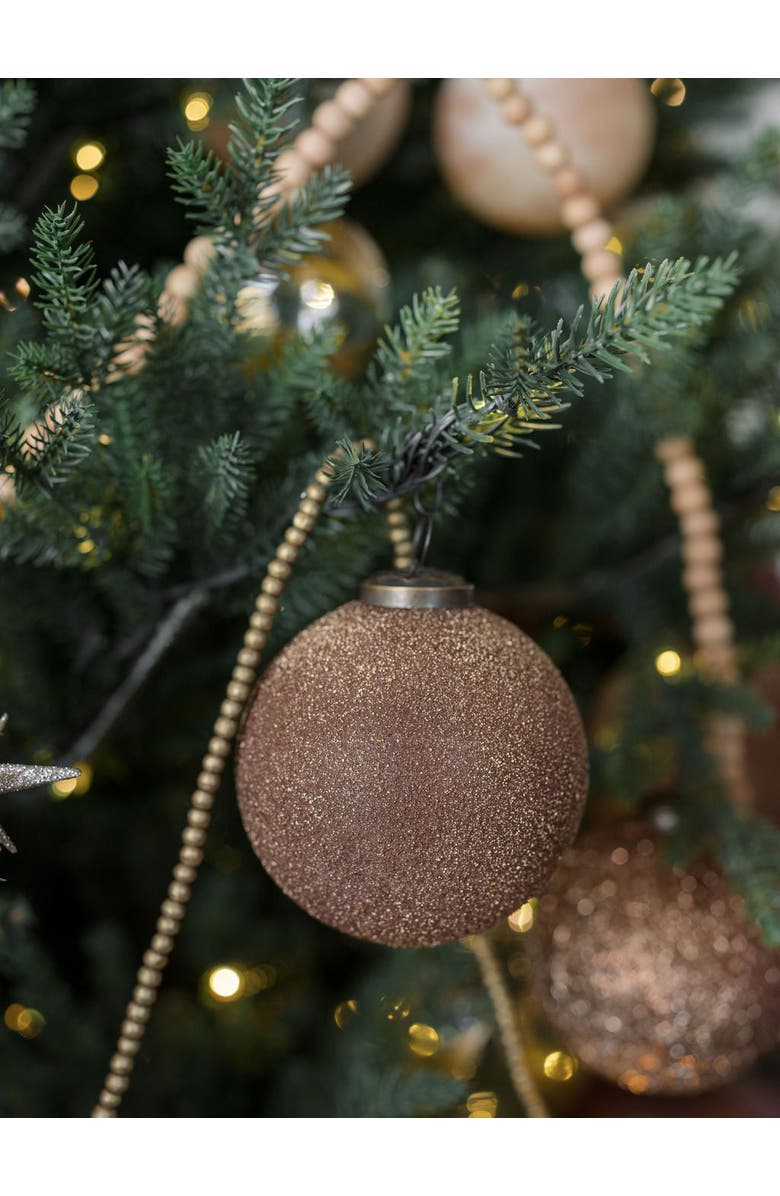 CG Hunter 5"  Textured Cinnamon Glass Ornament, Alternate, color, 