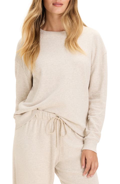Cotton Terry Crewneck Sweatshirt