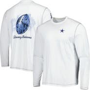 Tommy Bahama Men's Tommy Bahama White Dallas Cowboys Laces Out Billboard Long Sleeve T-Shirt
