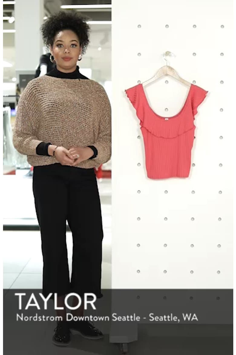 Ruffle Rib Knit Tank video