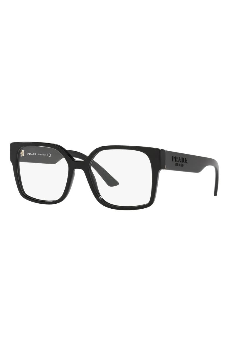 Prada 52mm Optical Glasses, Alternate, color, 