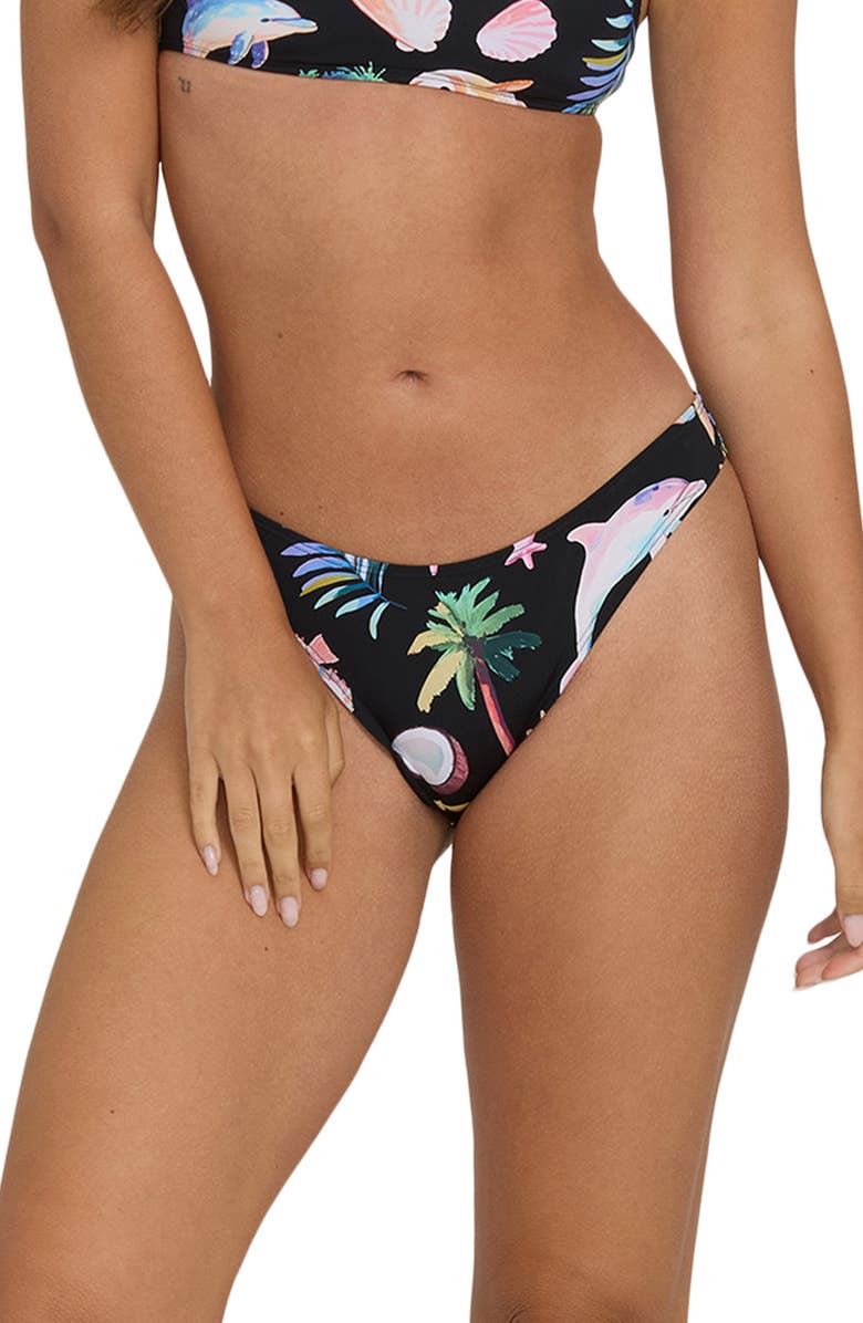 Billabong Party Wave Hike Bikini Bottoms, Main, color, 