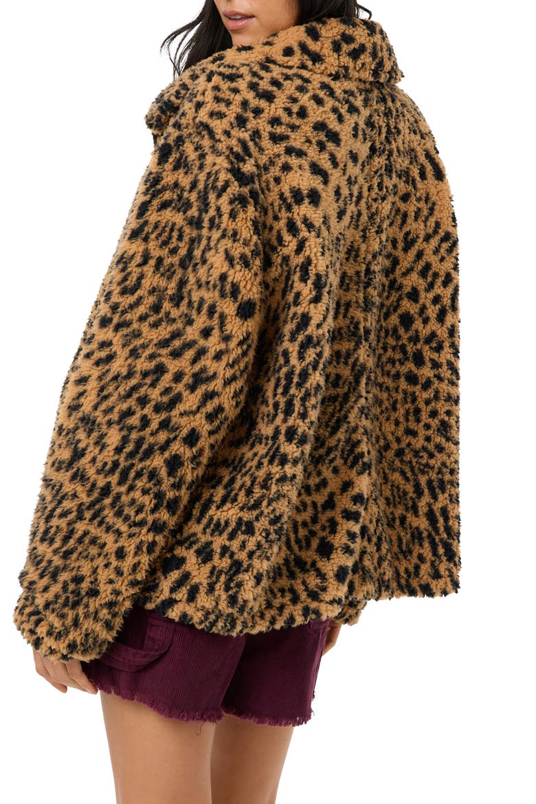 Heran High Pile Fleece Jacket, Alternate, color, WOODSHACK