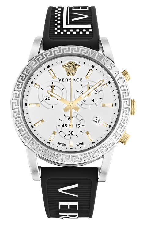 Sport Tech Silicone Strap Watch, 40mm