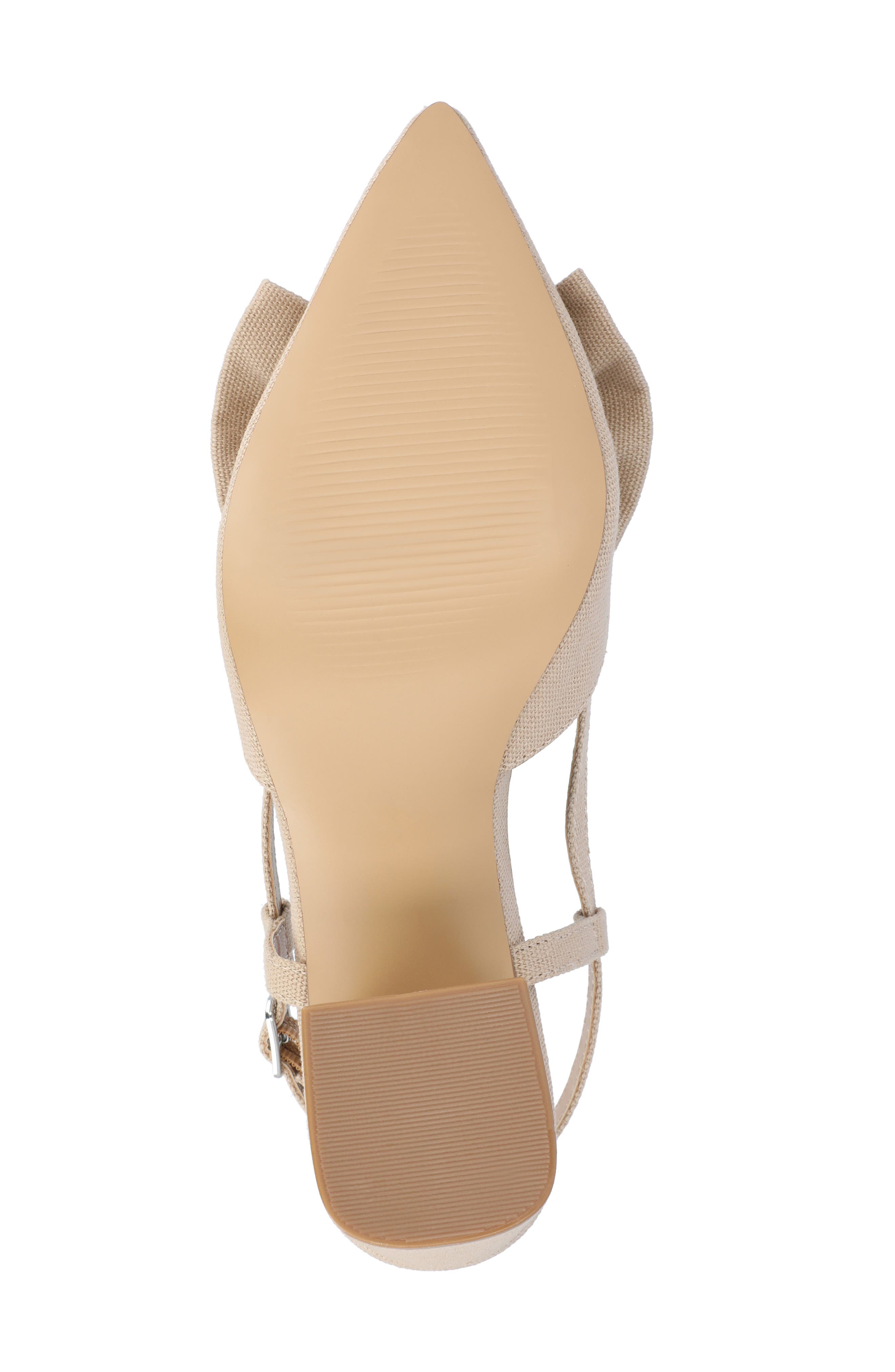 Journee Collection Tailynn Slingback Pump, Alternate, color, Tan