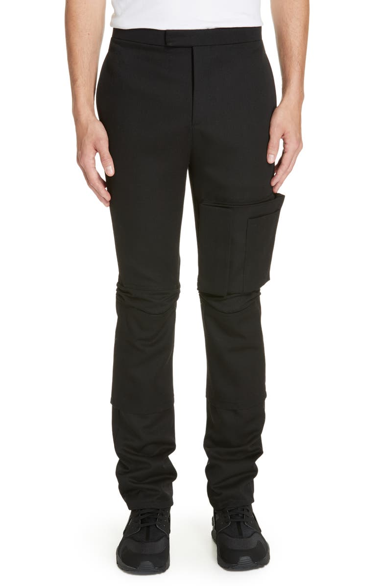 Raf Simons Slim Fit Cargo Space Pants, Main, color, 