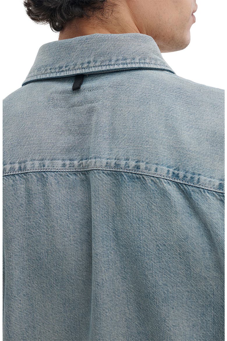 Infuse Denim Button-Up Shirt, Alternate, color, SALTAIRE