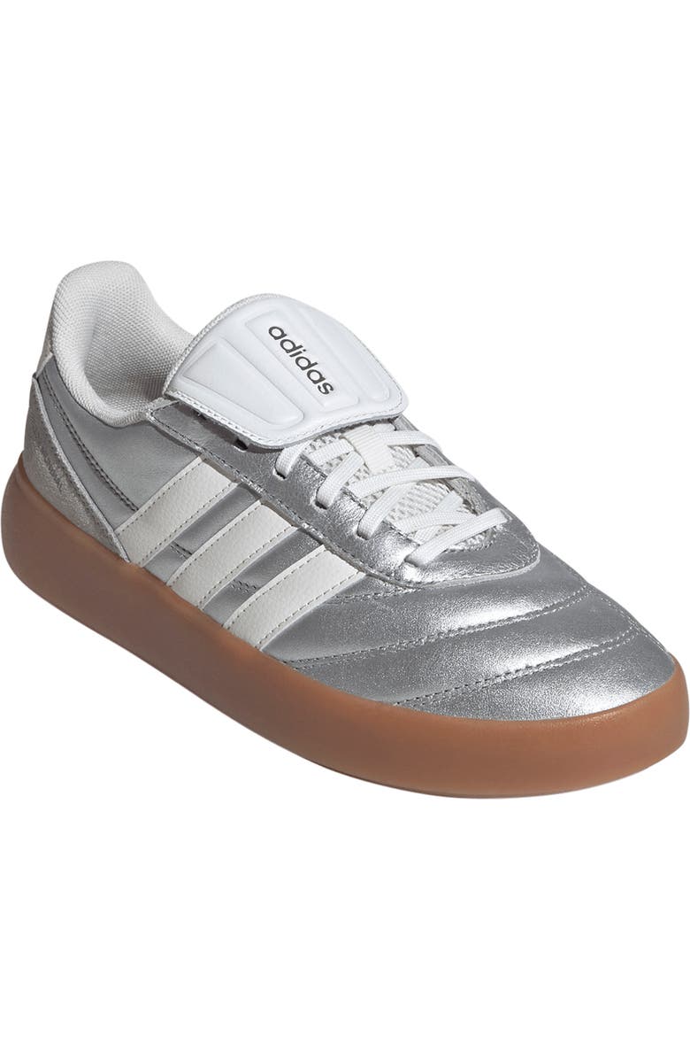 adidas Barreda Mundial Sneaker, Main, color, Silver/ White/ Iron Met.