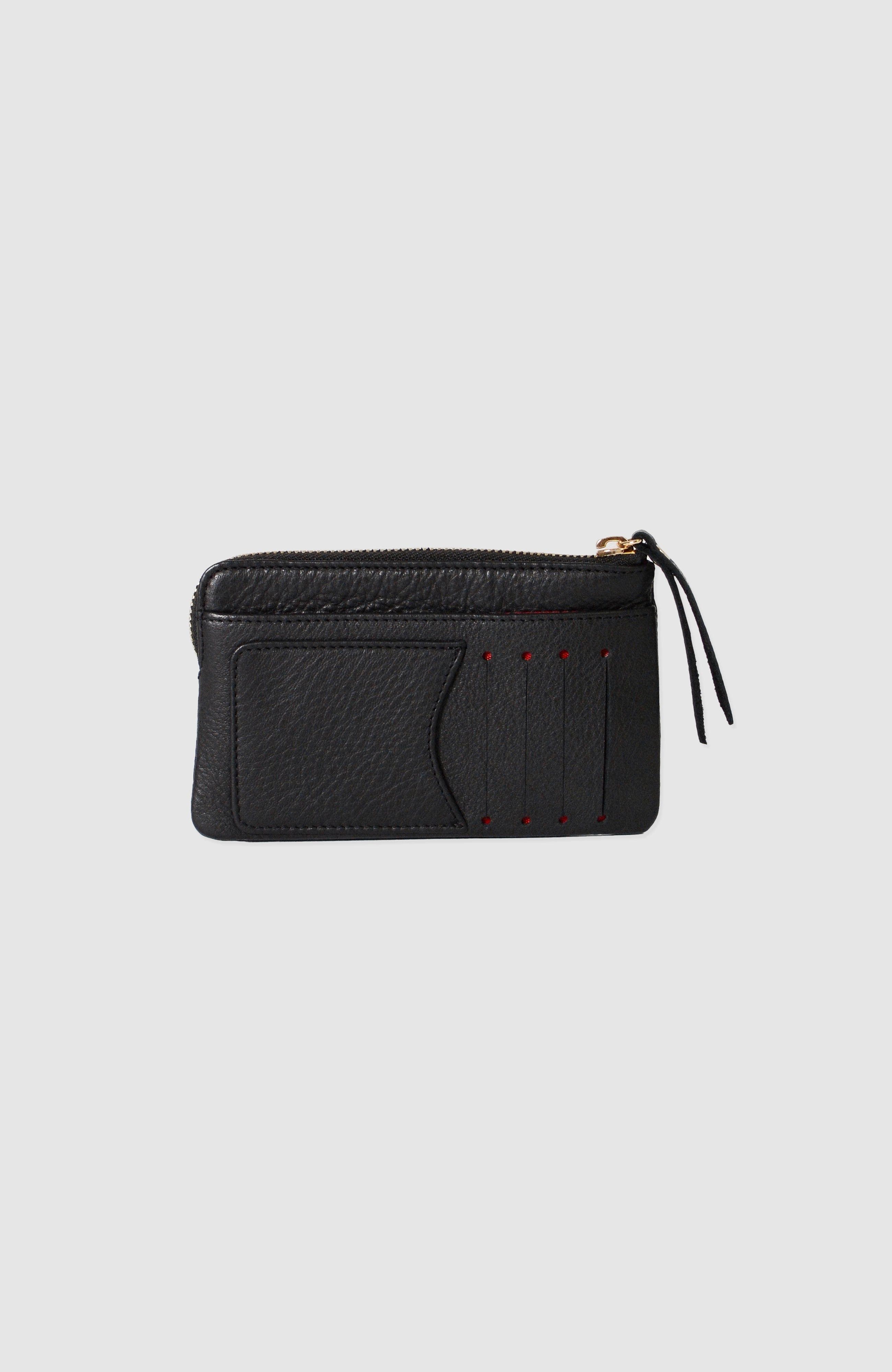 TAH Minimalist Wallet, Main, color, Black