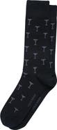 Cole Haan Martini Glass Dress Socks