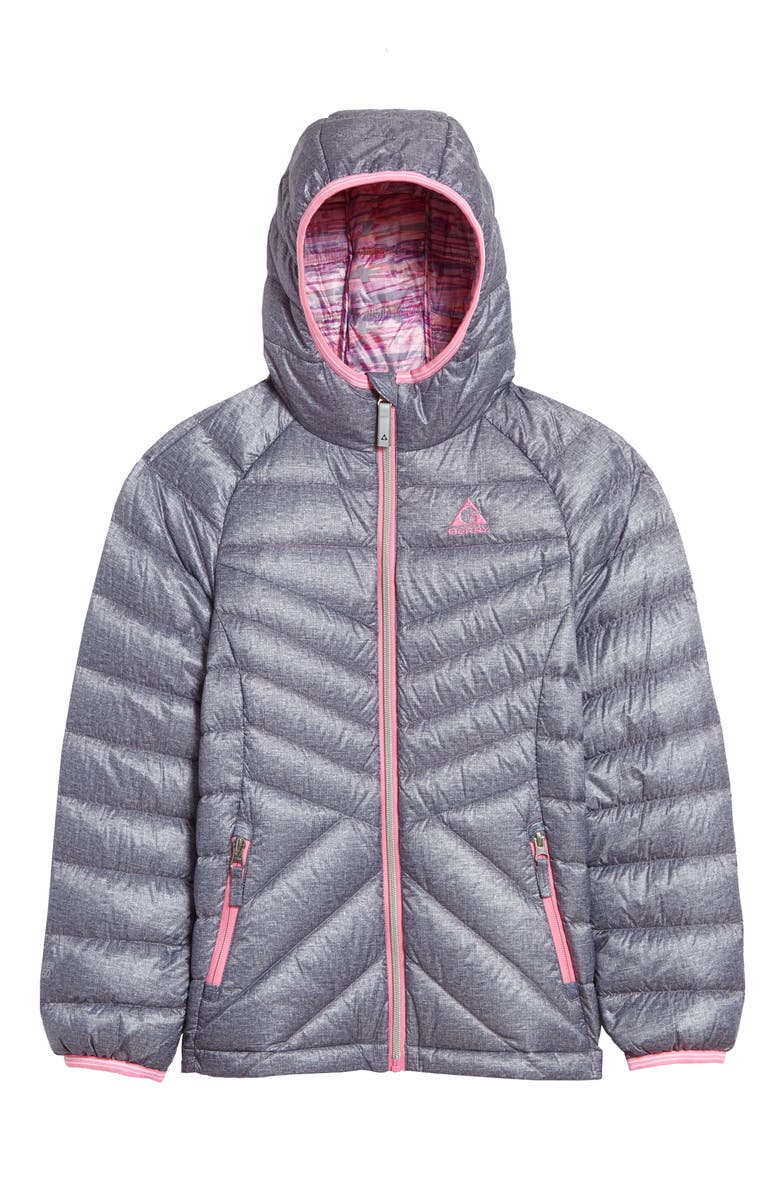 Gerry Liv 650 Fill Power Down Insulated Hooded Coat, Main, color,