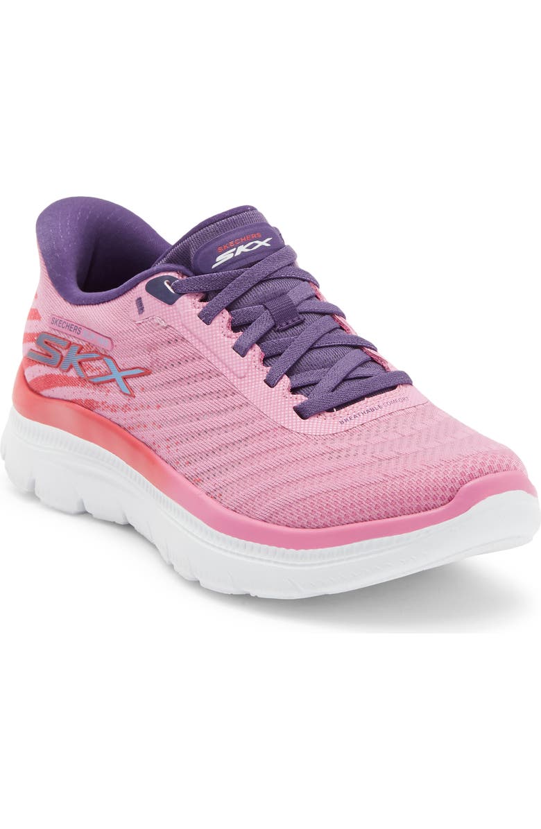 SKECHERS Slip-Ins<sup>™</sup> SKX Sneaker, Main, color, Mauve Multi