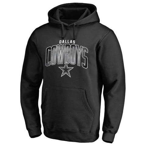 Men's Fanatics Branded Black Dallas Cowboys Arch Smoke Pullover Hoodie
