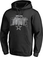 FANATICS Men's Fanatics Branded Black Dallas Cowboys Arch Smoke Pullover Hoodie