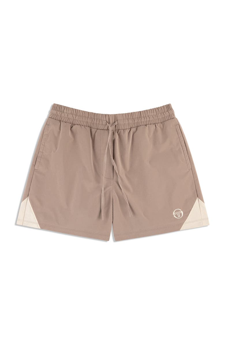 Sergio Tacchini Pippa Track Short, Alternate, color, Taupe Grey