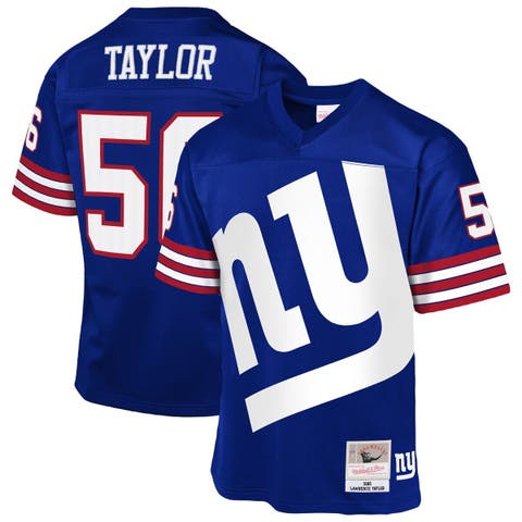 Youth Mitchell & Ness Lawrence Taylor Royal New York Giants 1986 Throwback Fashion Jersey
