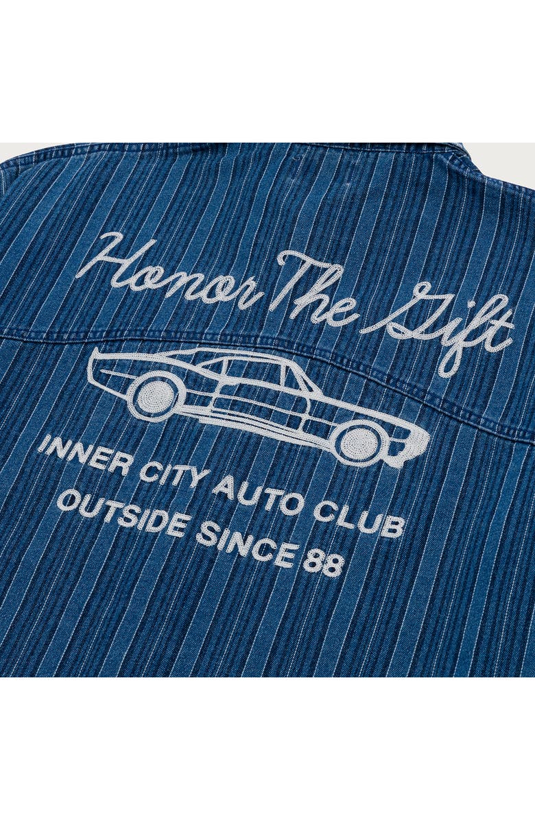 HONOR THE GIFT Honor Inc Mixed Stripe Cover Overshirt, Alternate, color,