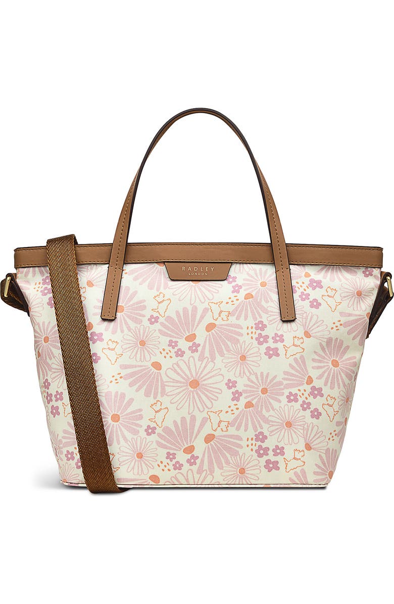 Radley Blooms Tote Bag, Main, color, Chalk