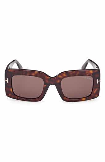 Brigitta 50mm Rectangular Sunglasses