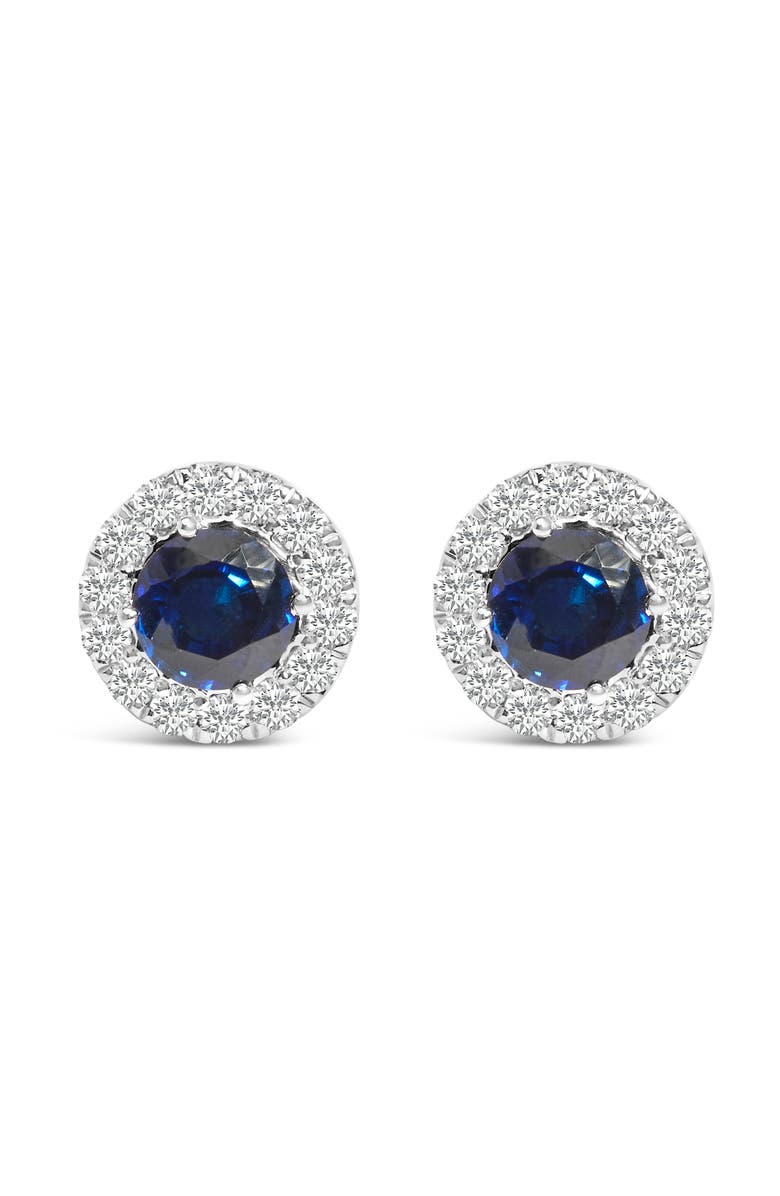 Haus of Brilliance 14K White Gold 3.0 Cttw Lab-Grown Diamond Halo Stud Earrings, Main, color, White