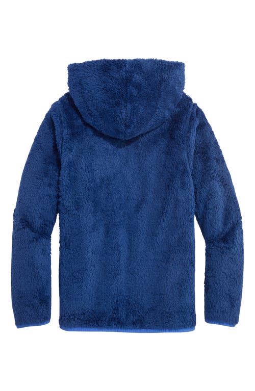 Vineyard Vines Kids' Teddy Fleece Zip Hoodie In Blue