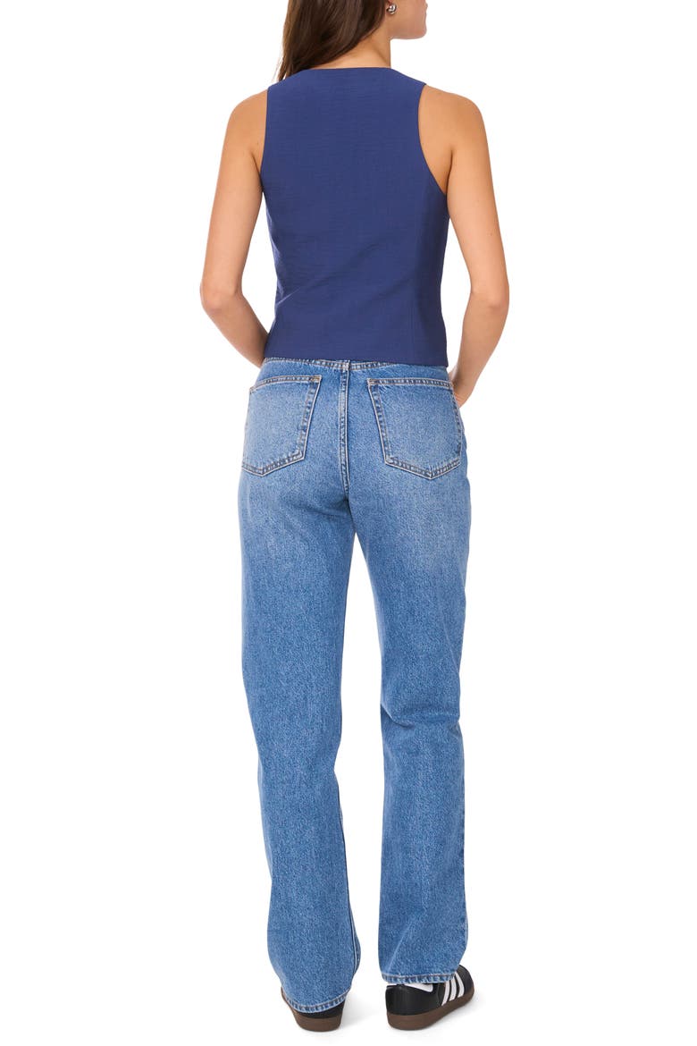 Buton-Up Vest, Alternate, color, INDIGO NIGHT