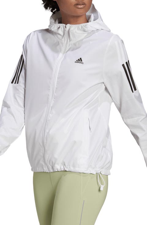 Own The Run Hooded Running Windbreaker Jacket