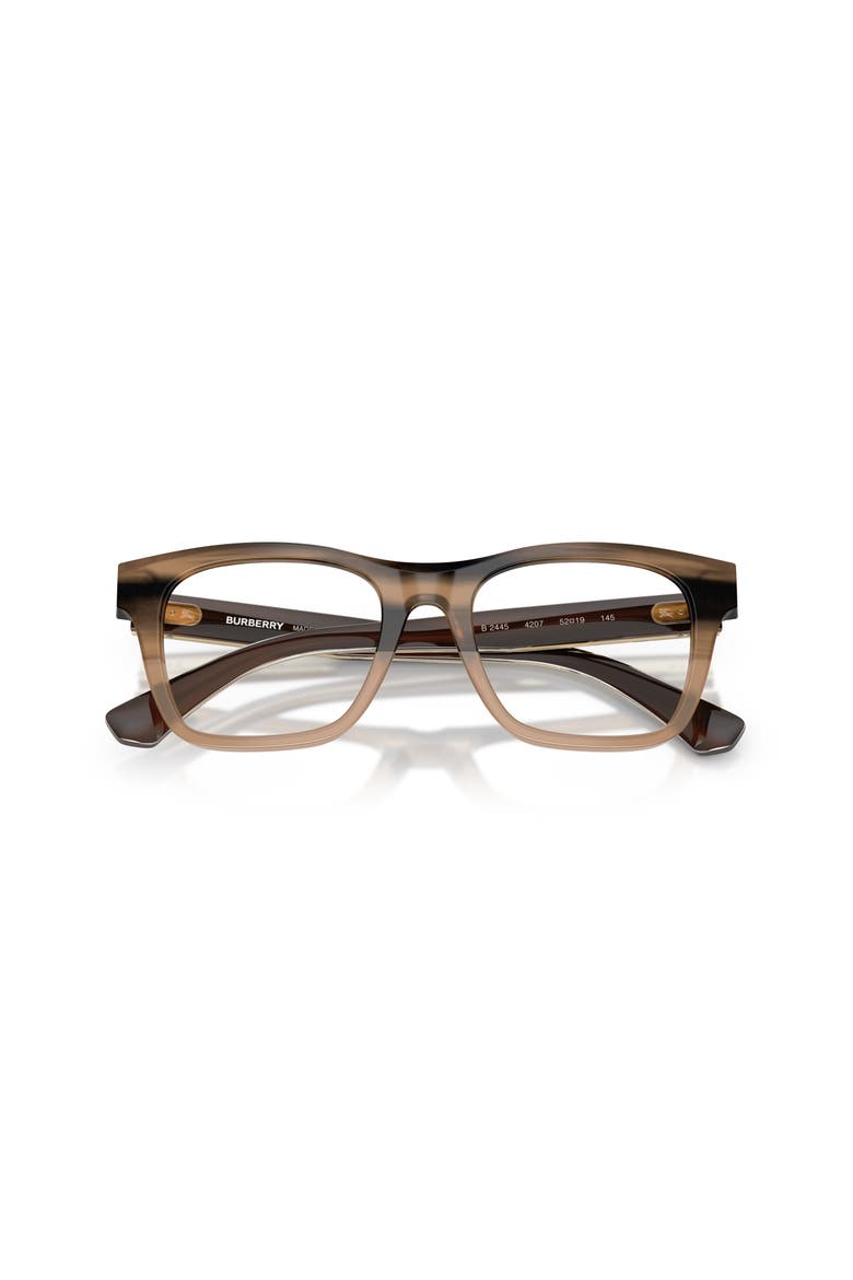 52mm Square optical glasses, Alternate, color, Beige