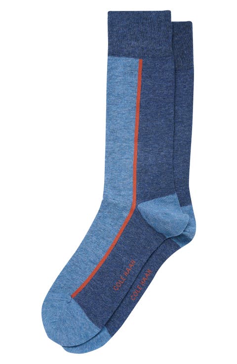 Colorblock Dress Socks