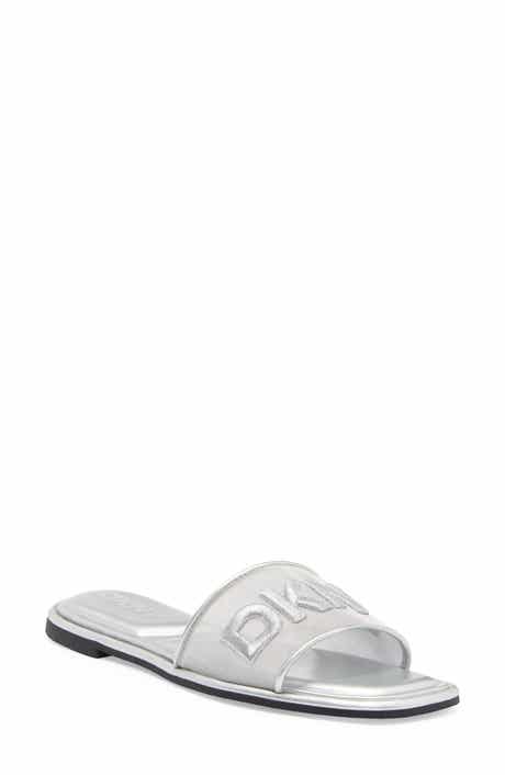 DKNY Badin Logo Slide Sandal