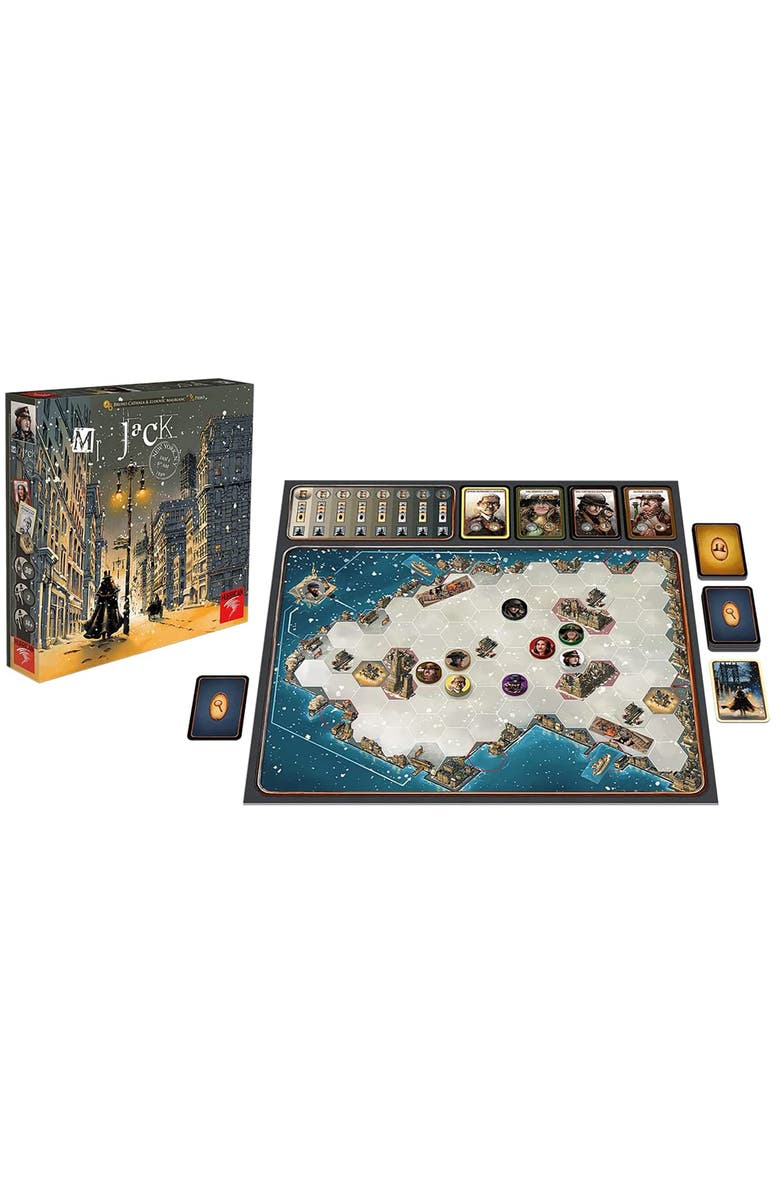 Hurrican Mr. Jack New York Tactical Detective Board Game, Ages 14+, 2 Players, 30 Min, Alternate, color, Multicolored