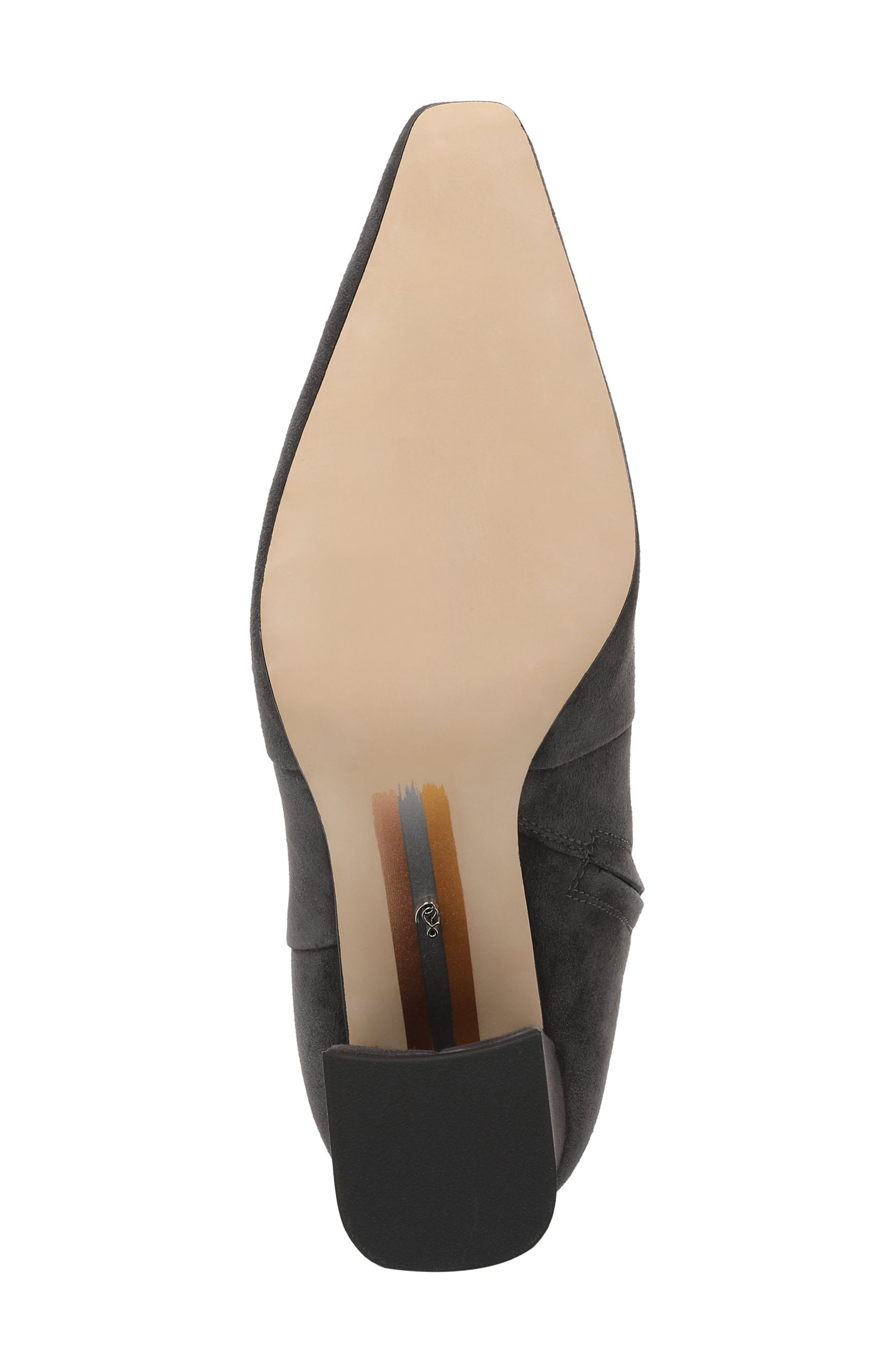 Scottie Block Heel Bootie, Alternate, color, GRAPHITE GREY