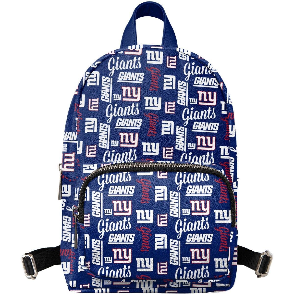 FOCO Youth FOCO Royal New York Giants Repeat Brooklyn Mini Backpack, Main, color, Royal
