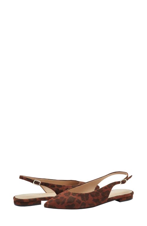 Marc Fisher Ltd Grissy Slingback Pointed Toe Flat
