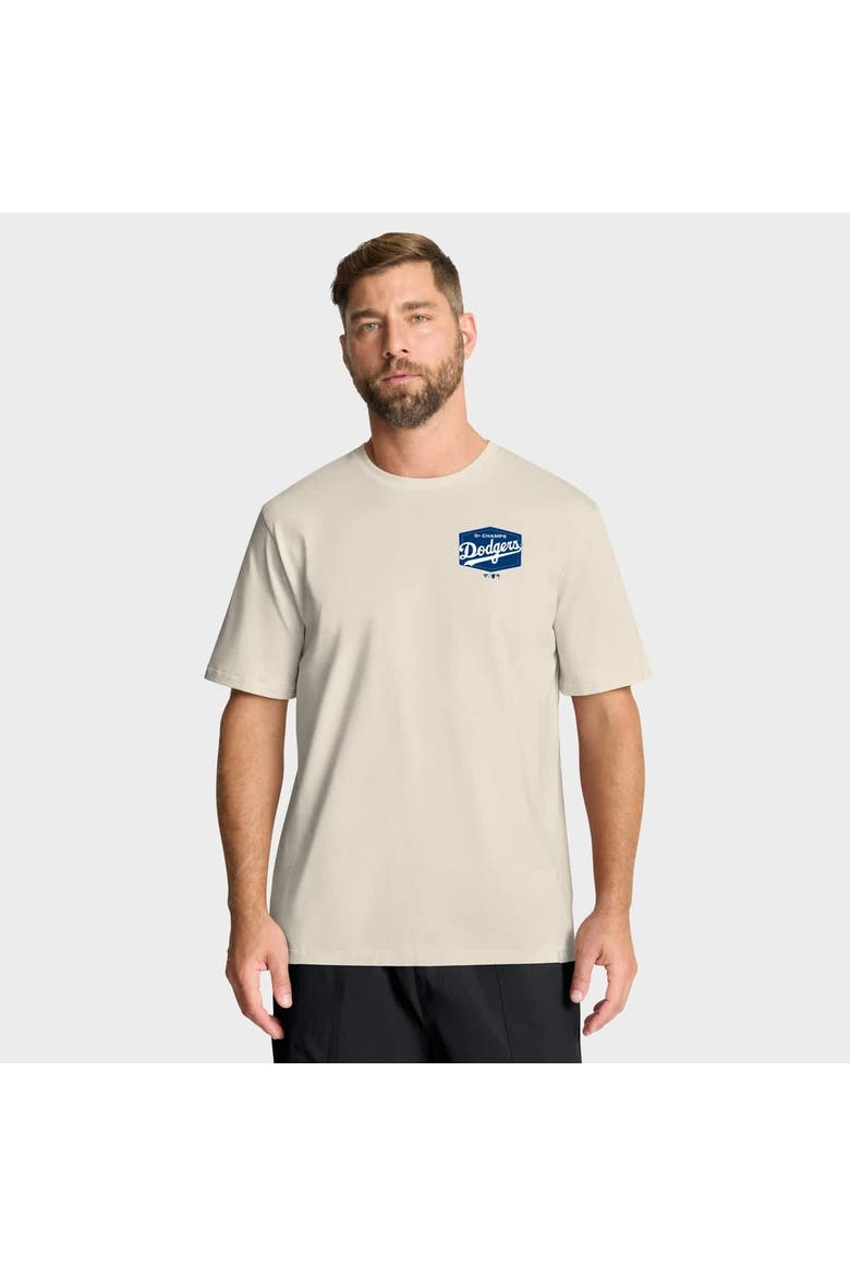 Men's Fanatics  Tan Los Angeles Dodgers Local 9x Champs T-Shirt, Main, color, Tan