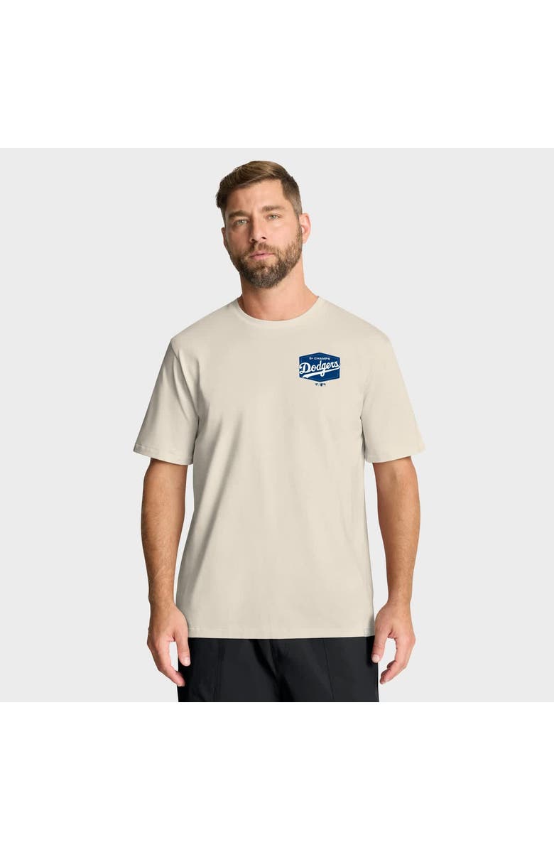 FANATICS Men's Fanatics  Tan Los Angeles Dodgers Local 9x Champs T-Shirt, Main, color, Tan