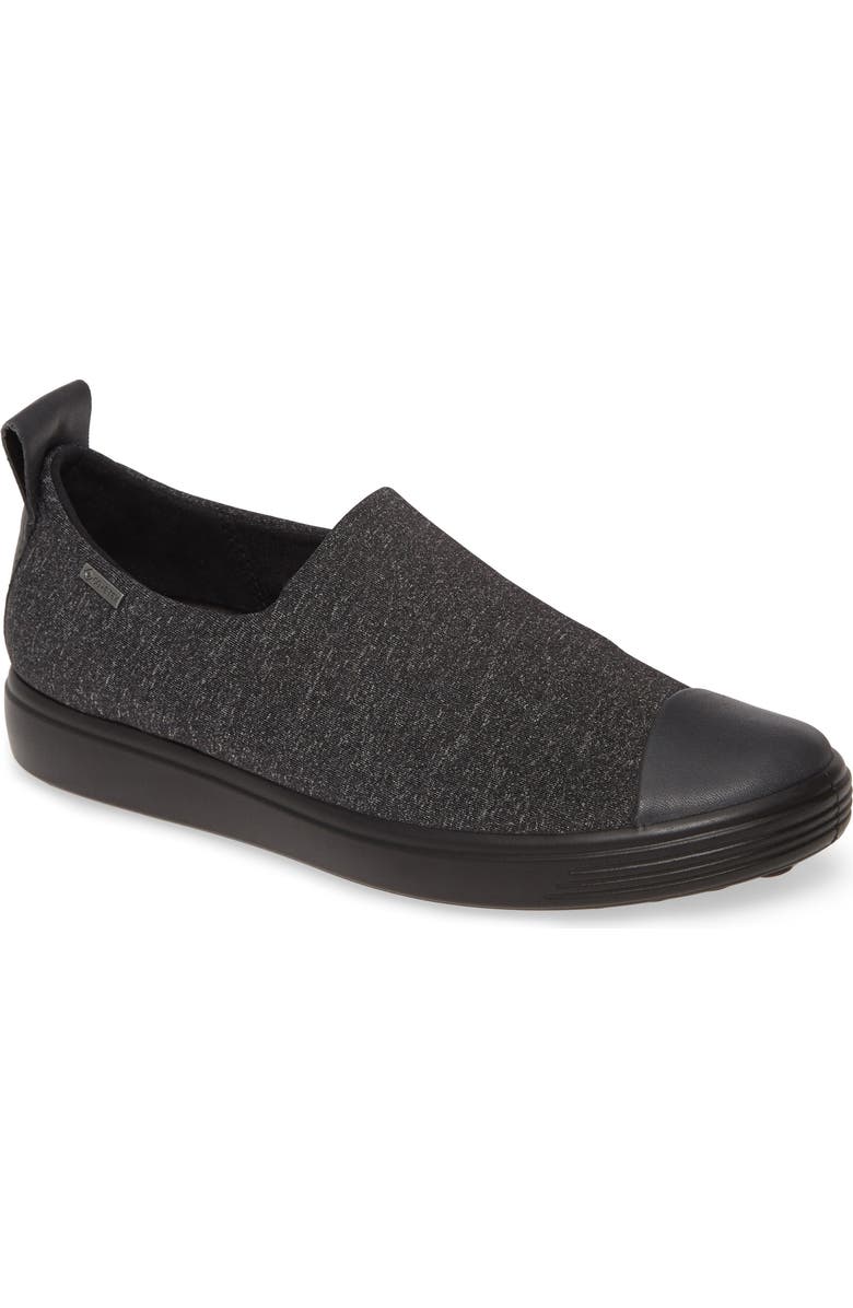 ECCO Soft 7 Gore-Tex<sup>®</sup> Slip-On Sneaker, Main, color,